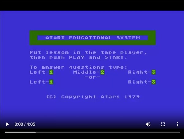 A Tribute toT HALION - ATARI 8-BIt Education System Version by Chris O.mp4